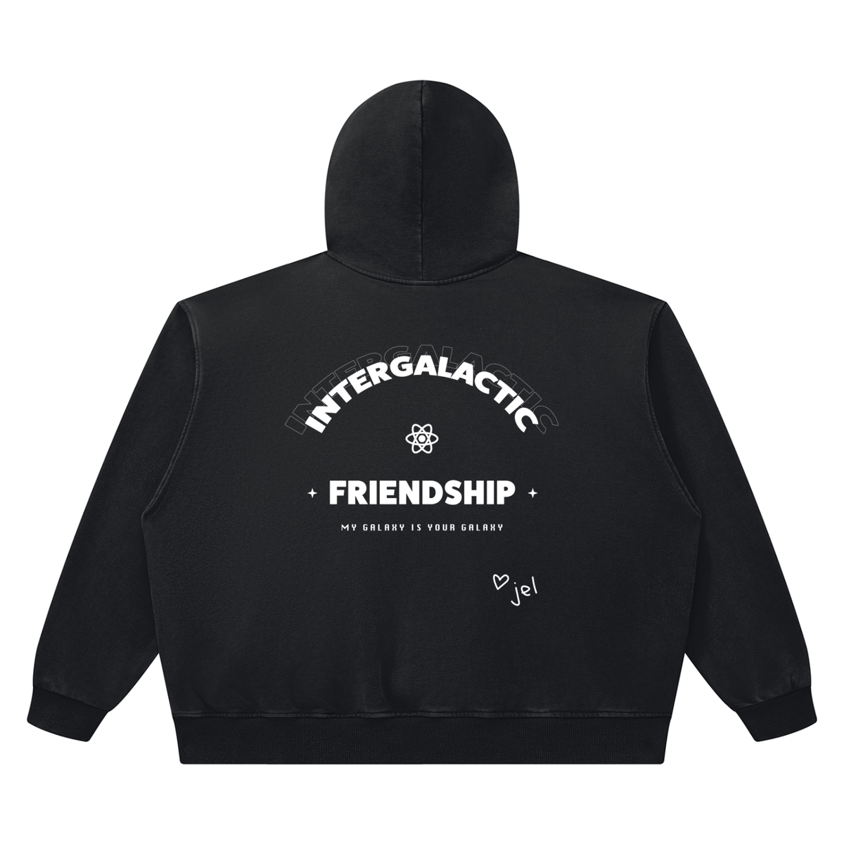 UNIVERSAL DISCOURSE INTERGALACTIC FRIENDSHIP HOODIE